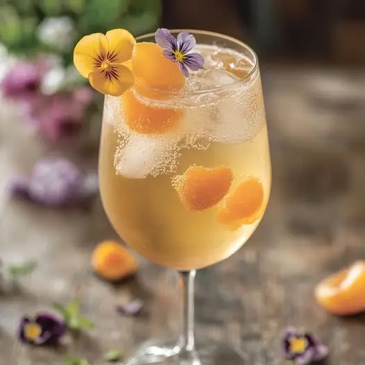 Spritz Abricot et Fleur de Sureau Pétillant