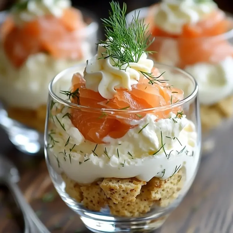 Tiramisu Salé Saumon