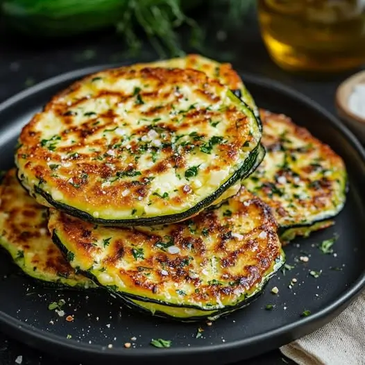 Galettes Croustillantes de Courgettes et Feta