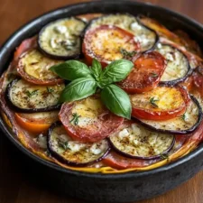 Tian de Légumes du Soleil au Thym et Fromage de Chèvre : Un Arc-en-Ciel de Saveurs Provençales