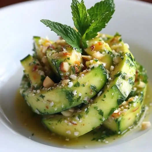 Tartare Végétal Courgette, Avocat & Gomasio aux Amandes