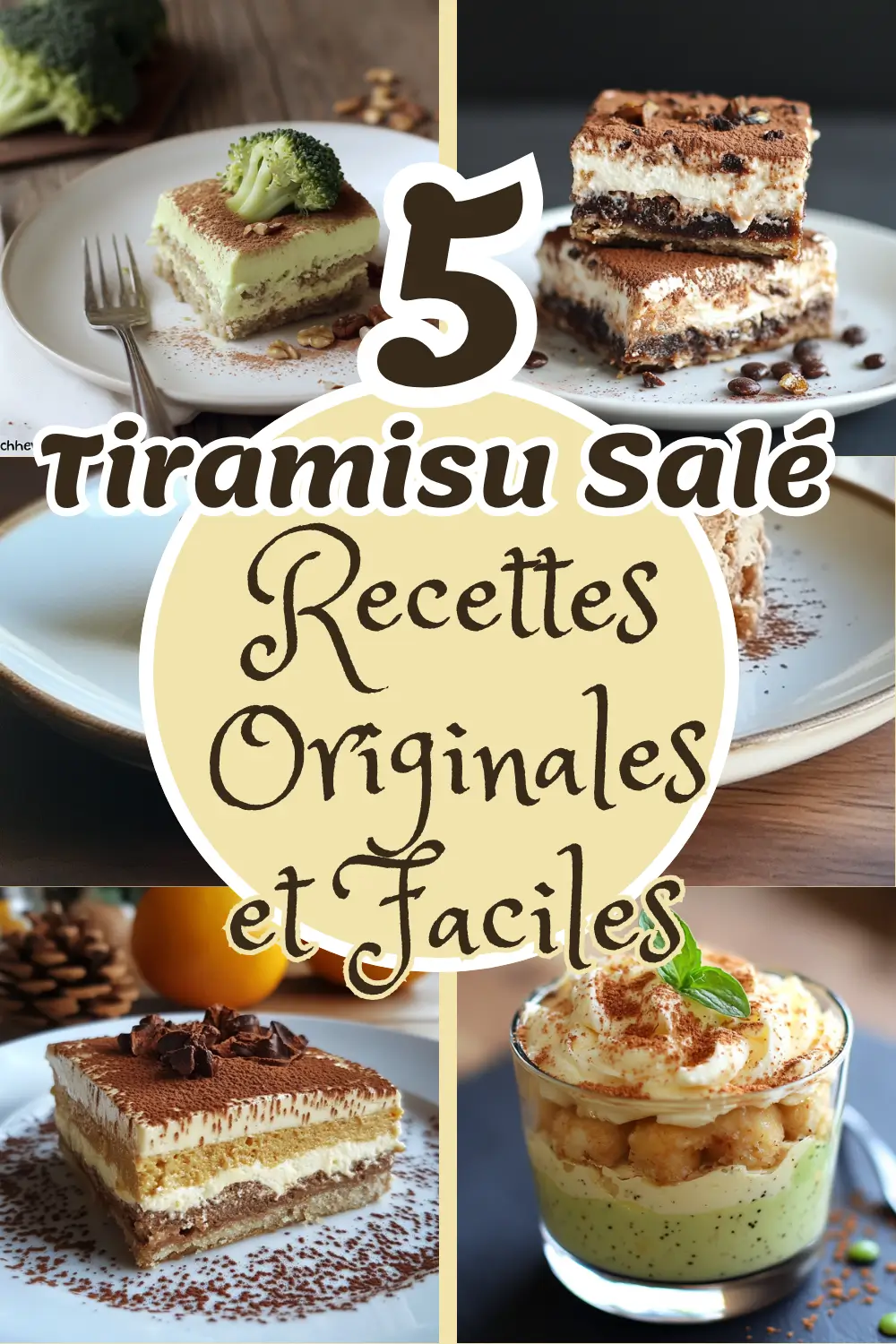 Tiramisu salé