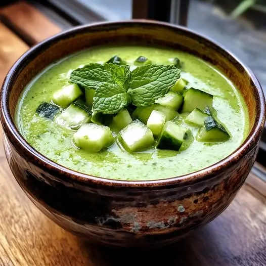 Gaspacho Vert Frais : La Soupe Froide de l'Été par Excellence !