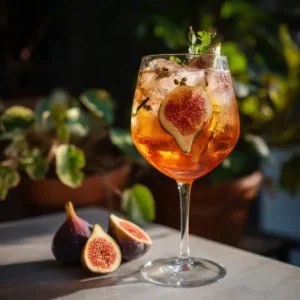 Spritz Figue, Vanille et Cardamome