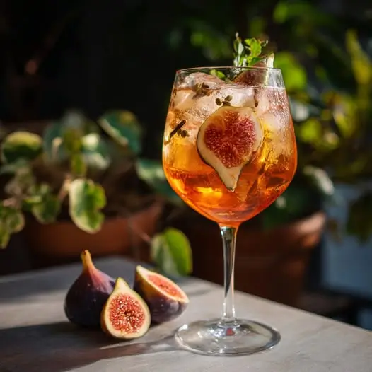 Spritz Figue, Vanille et Cardamome