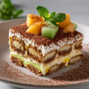 Tiramisu Melon et Spéculoos