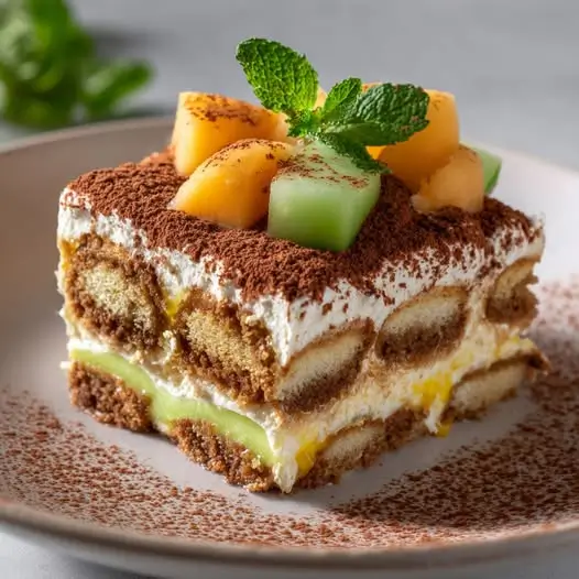 Tiramisu Melon et Spéculoos