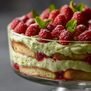 Tiramisu Framboise et Citron Vert