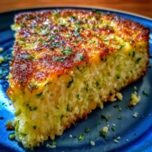 Gâteau invisible aux courgettes et parmesan