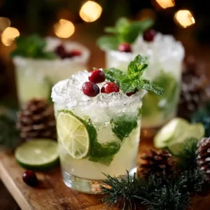 Le Mojito de Noël Blanc