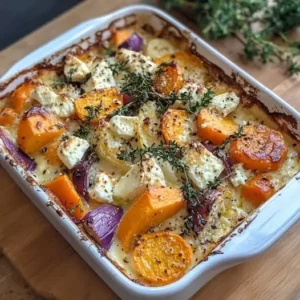 Gratin de Légumes d'Hiver à la Feta