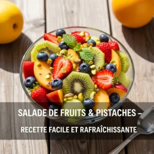 Salade Fruit Pistache