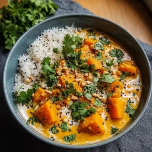 Le Curry Onctueux de Butternut et Coco