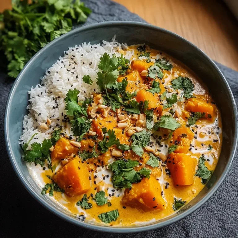 Le Curry Onctueux de Butternut et Coco