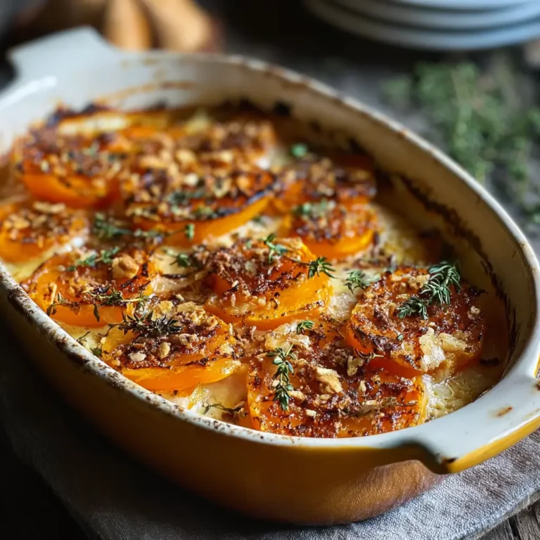 Gratin de Butternut Magique