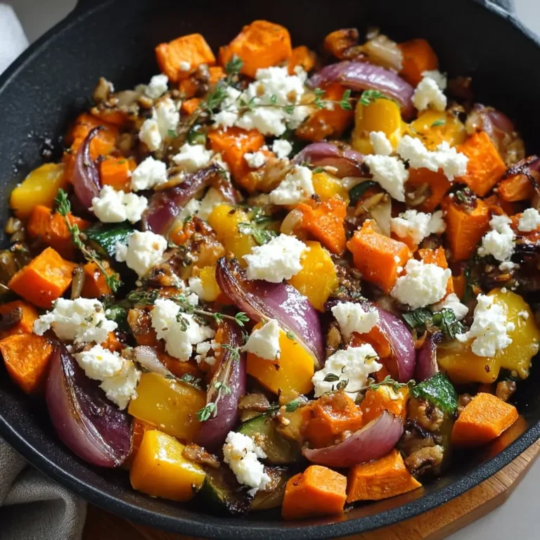 Poêlée de Légumes d'Automne au Chèvre et Miel
