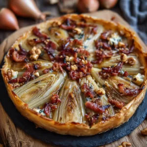 Endives, Roquefort, Châtaignes & Lardons Fumés