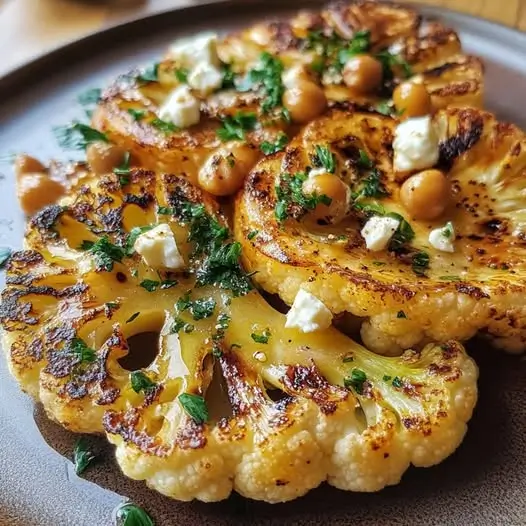 Steaks de Chou-Fleur Rôti