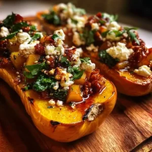 Butternut Rôtie, Pommes Caramelisées, Chèvre et Noix Croquantes