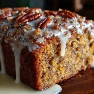 Cake Potimarron et Noix de Pécan, Glaçage à l’Érable