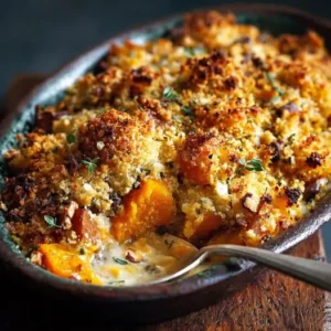 Crumble Salé de Légumes d’Automne, Noisettes et Thym