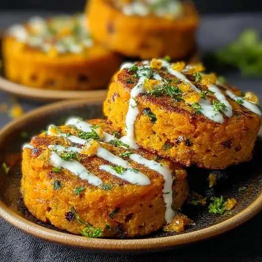 Galettes Croustillantes : Butternut, Carottes, Feta & Zeste de Citron