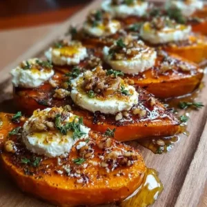 Patates Douces Farcies : Chèvre, Miel Doré et Croquant de Noix