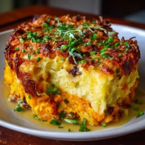 Parmentier de Courge et Châtaignes, Crème de Ricotta