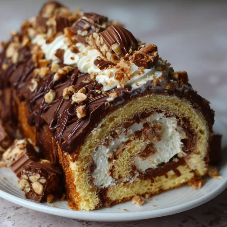 Bûche façon Kinder Bueno