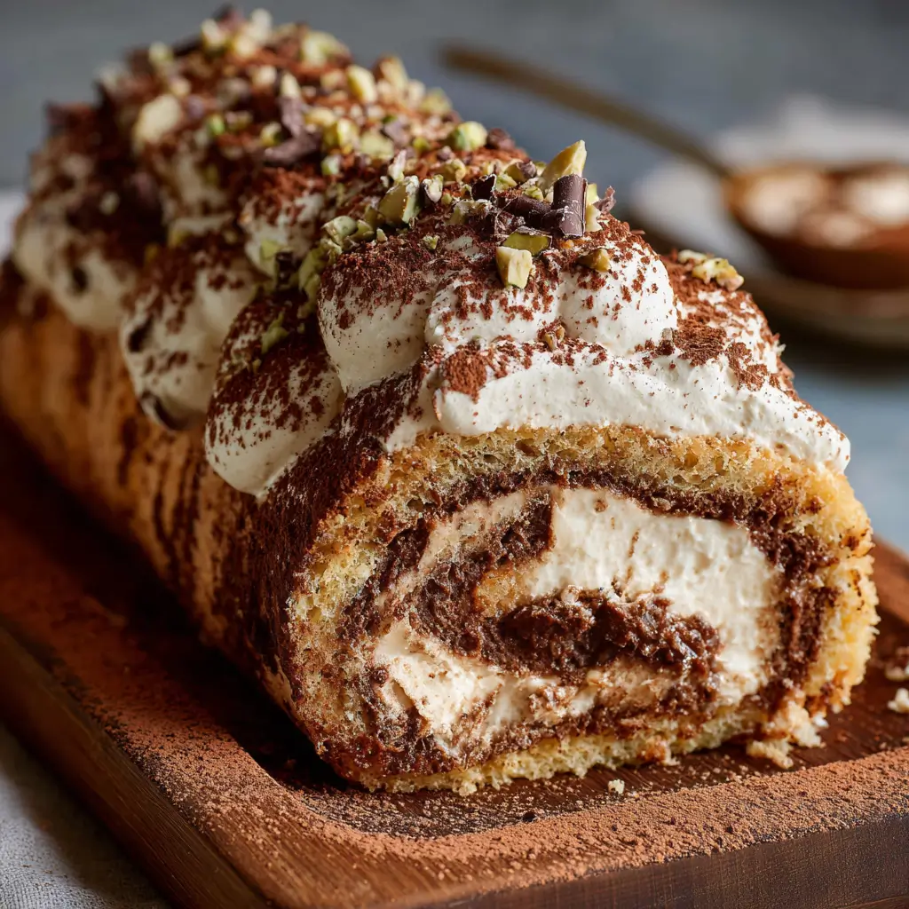 Bûche Tiramisu (Café et Cacao)