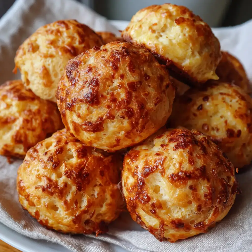 Gougères au Comté et noix de muscade