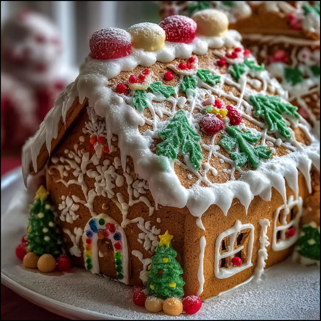 Maison en pain d'épices