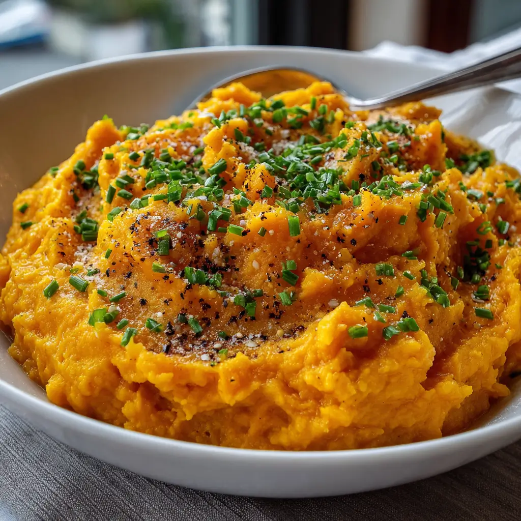 Purée de Patates Douces à la Vanille