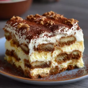 Tiramisu aux Spéculoos