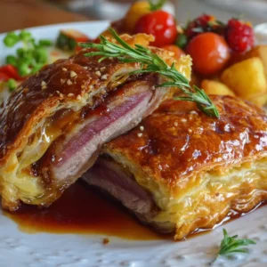 Filet de canard en croûte