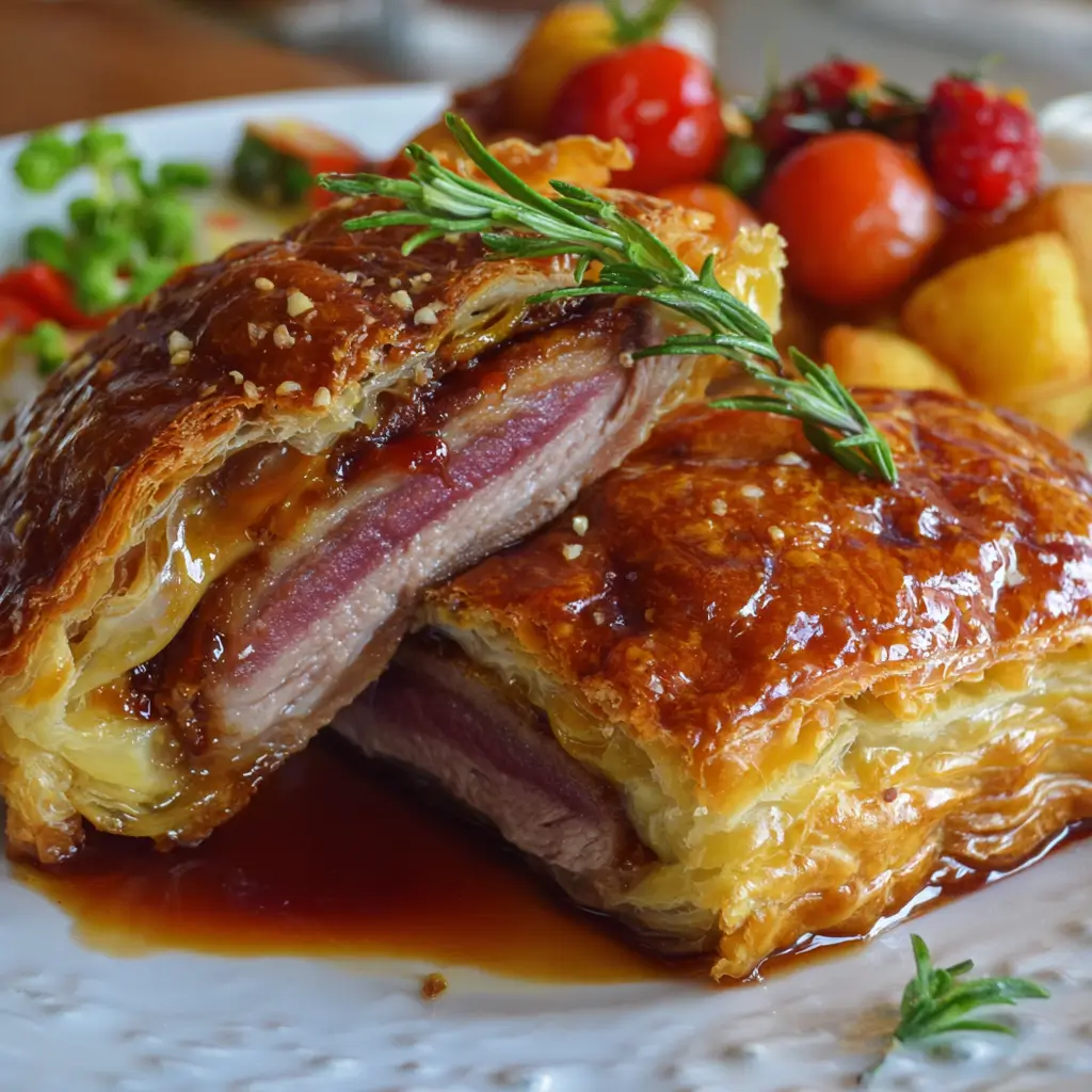 Filet de canard en croûte
