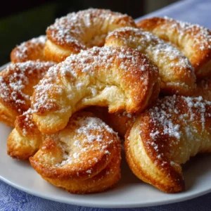 Vanille Kipferl (Croissants de lune vanille)