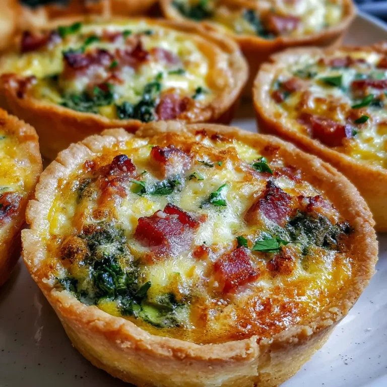 Mini Quiches Lorraines Festives