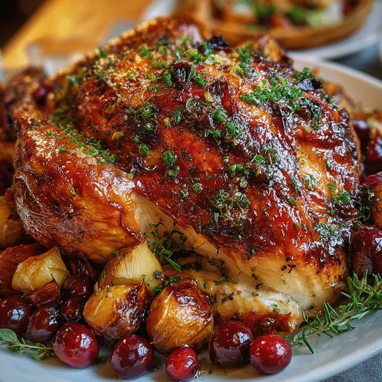 Dinde de Noël farcie aux marrons