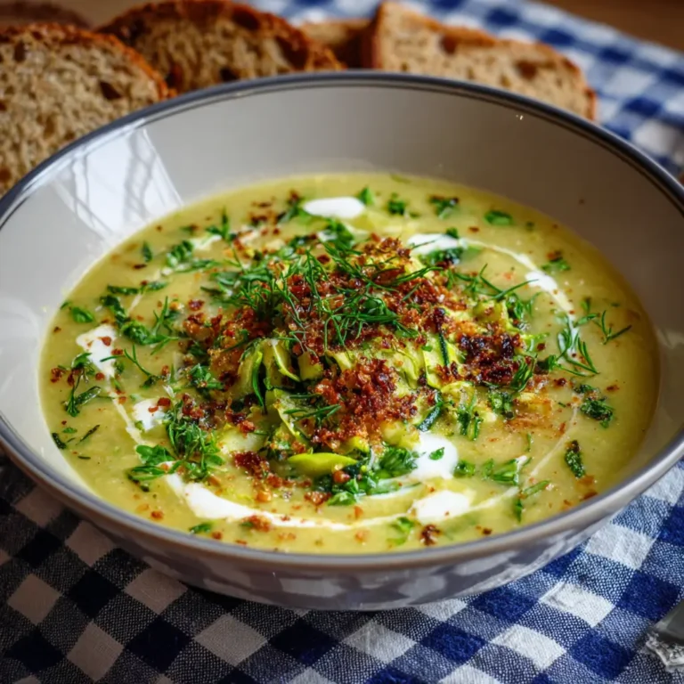 Velouté de courgettes