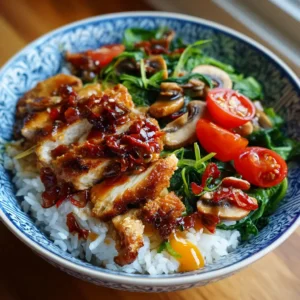 Bowl healthy poulet