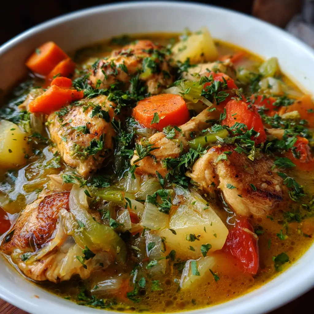 Blanquette de poulet facile