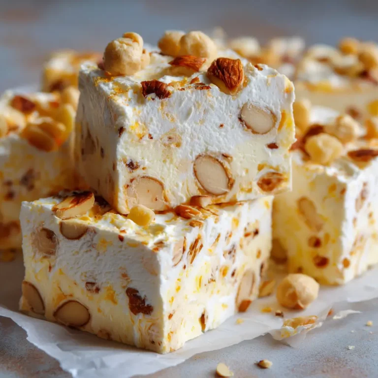 Nougat blanc tendre maison