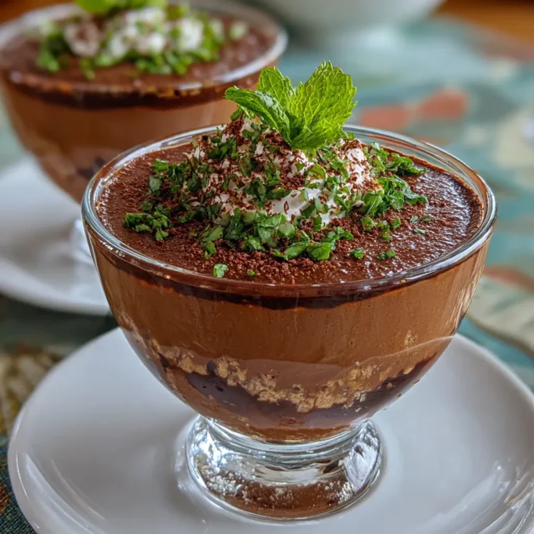 Mousse au chocolat vegan (Jus de pois chiche)