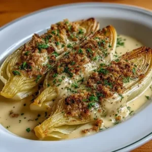 Endives Gratinées et Sauce Légère au Comté