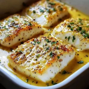 Cabillaud Rôti et Crème Citronnée à la Moutarde à l'Ancienne