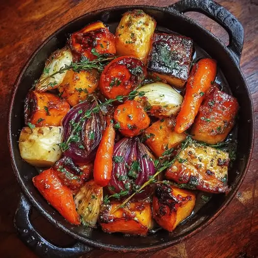 Cocotte de Légumes Racines Érable et Thym