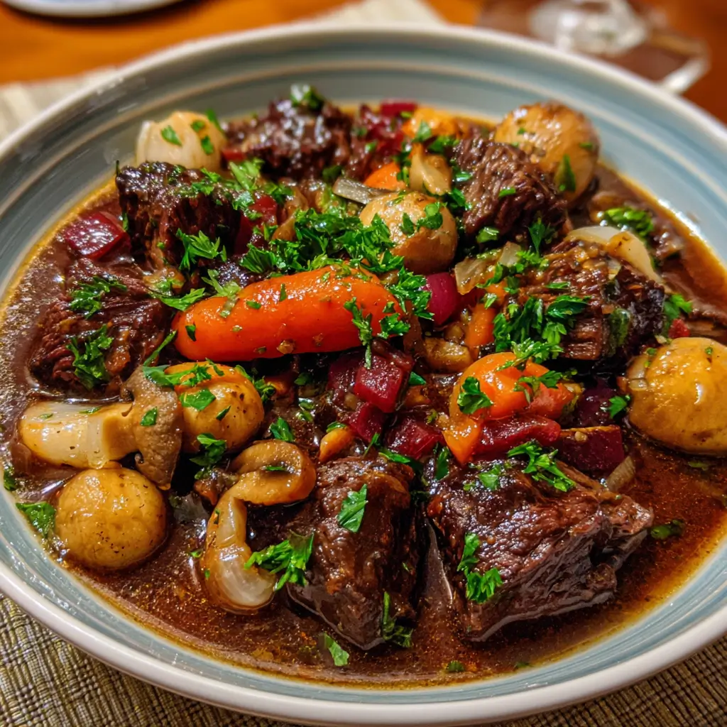 Bœuf Bourguignon Facile