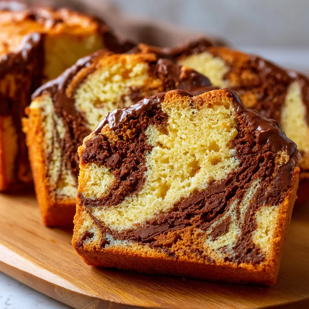 Gâteau Marbré Maison