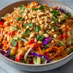 Salade Thaï Cacahuète